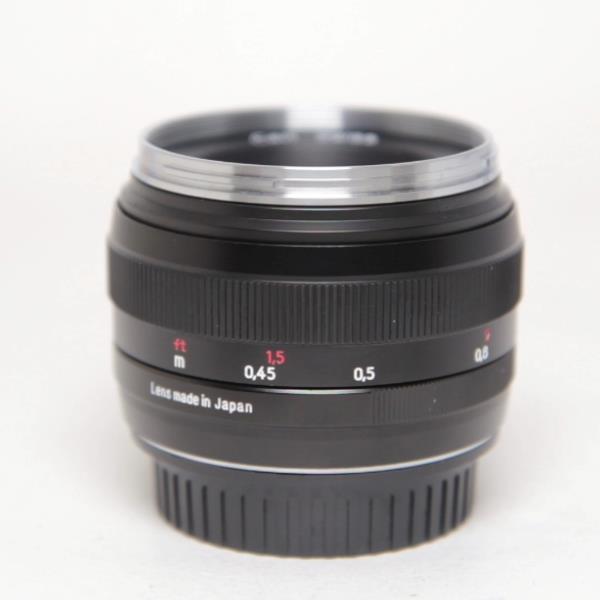 Used ZEISS Planar T* 50mm F/1.4 ZE Lens - Canon Fit