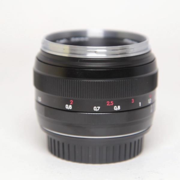 Used ZEISS Planar T* 50mm F/1.4 ZE Lens - Canon Fit