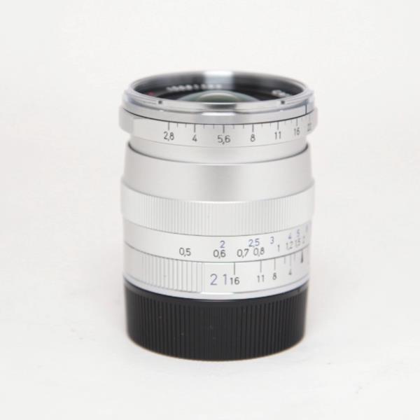 Used Zeiss Biogon T* 21mm f/2.8 ZM Lens Silver Leica M