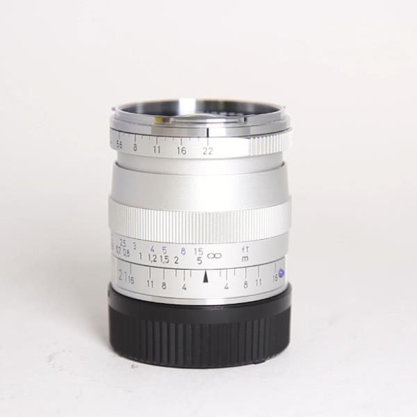 Used Zeiss Biogon T* 21mm f/2.8 ZM Lens Silver Leica M