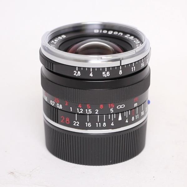 Used Zeiss Biogon T* 28mm f/2.8 ZM Lens Black Leica M
