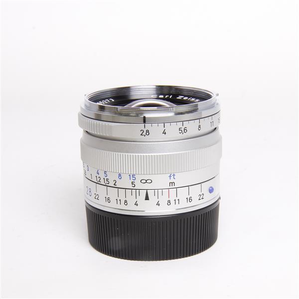 Used Zeiss Biogon T* 28mm f/2.8 ZM Lens Silver Leica M