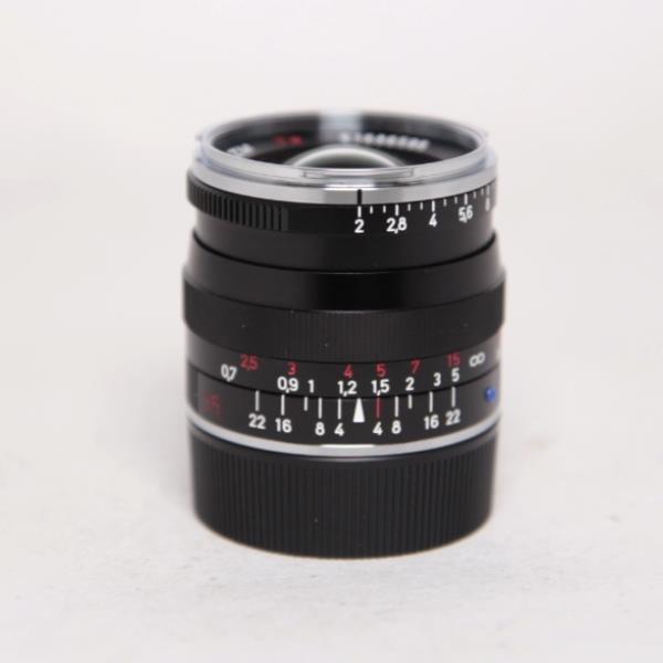 Used Zeiss Biogon T* 35mm f/2 ZM Lens Black Leica M