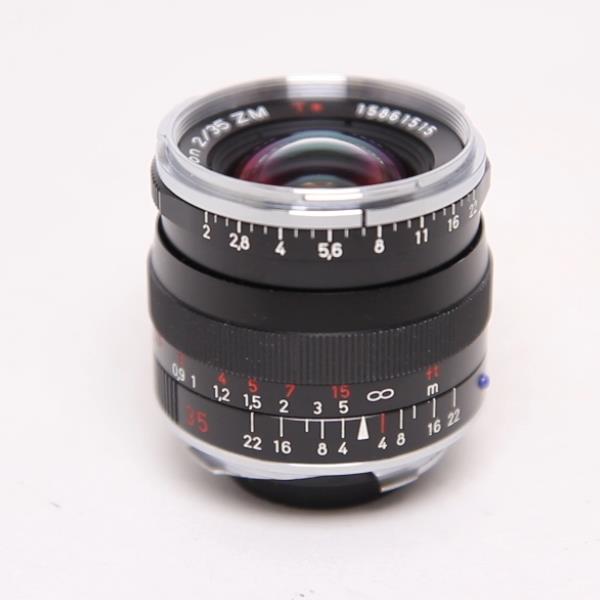 Used Zeiss Biogon T* 35mm f/2 ZM Lens Black Leica M