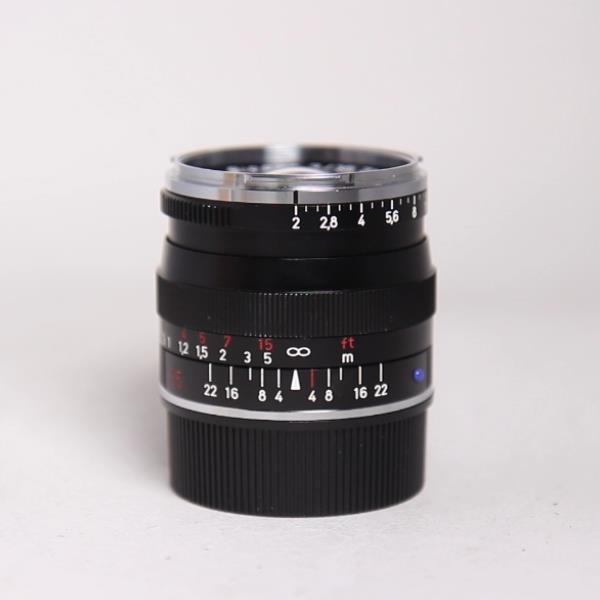 Used Zeiss Biogon T* 35mm f/2 ZM Lens Black Leica M