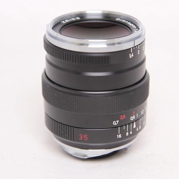 Used Zeiss Distagon T* 35mm f/1.4 ZM Lens Black Leica M