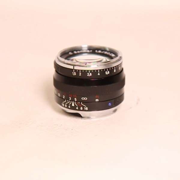 Used Zeiss C Sonnar T* 50mm f/1.5 ZM Lens Black Leica M