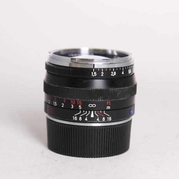 Used Zeiss C Sonnar T* 50mm f/1.5 ZM Lens Black Leica M