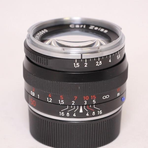 Used Zeiss C Sonnar T* 50mm f/1.5 ZM Lens Black Leica M
