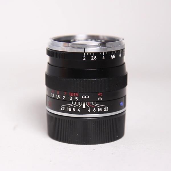 Used Zeiss Planar T* 50mm f/2 ZM Lens Black Leica M
