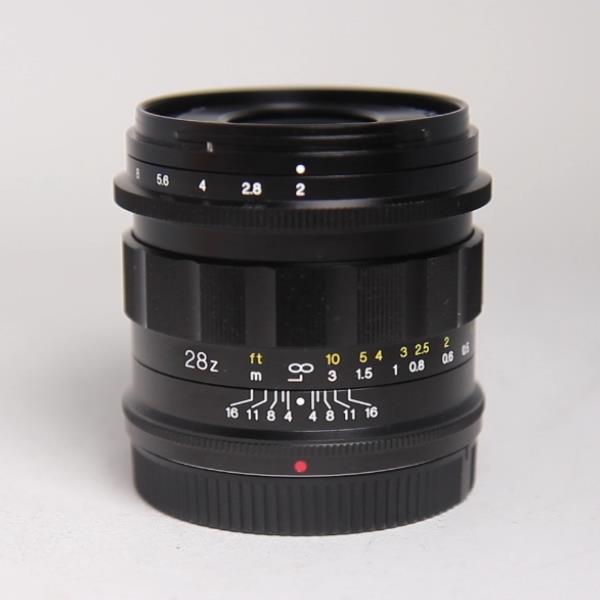 Used Voigtlander 28mm f/2 Apo-Lanthar Aspherical Lens for Nikon Z