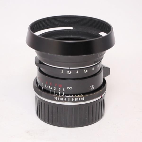 Used Voigtlander 35mm f/2 VM ASPH Ultron Vintage Line Type II Lens Black