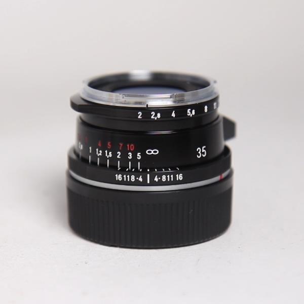 Used Voigtlander 35mm f/2 VM ASPH Ultron Vintage Line Type II Lens Black