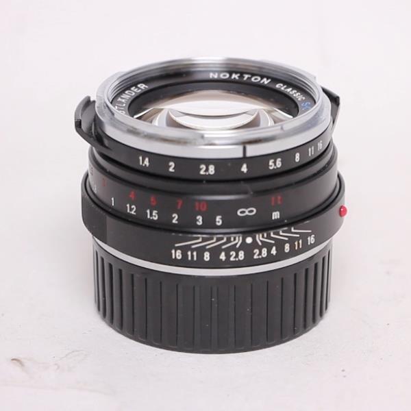 Used Voigtlander 40mm f/1.4 Nokton Classic SC - VM Mount