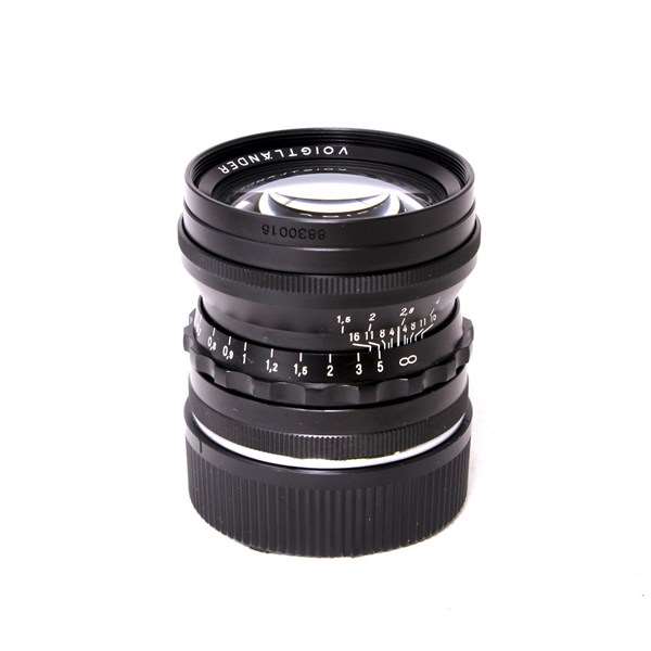 Used Voigtlander 50mm f/1.5 Nokton Vintage Line Black - VM Mount