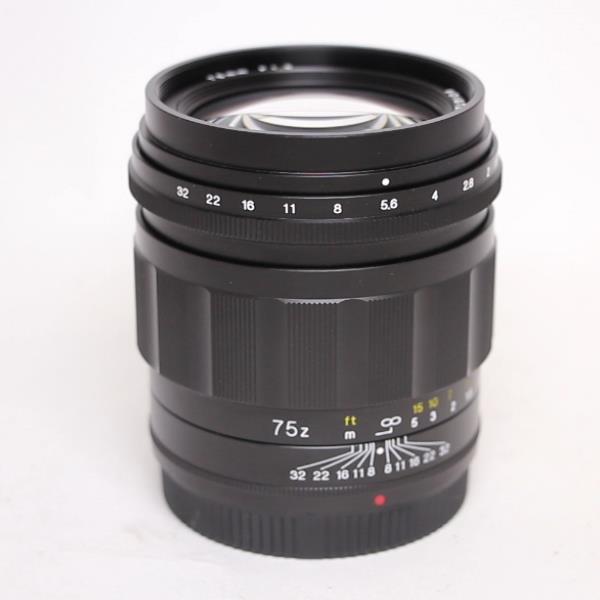 Used Voigtlander 75mm f/1.5 Nokton Aspherical Lens for Nikon Z