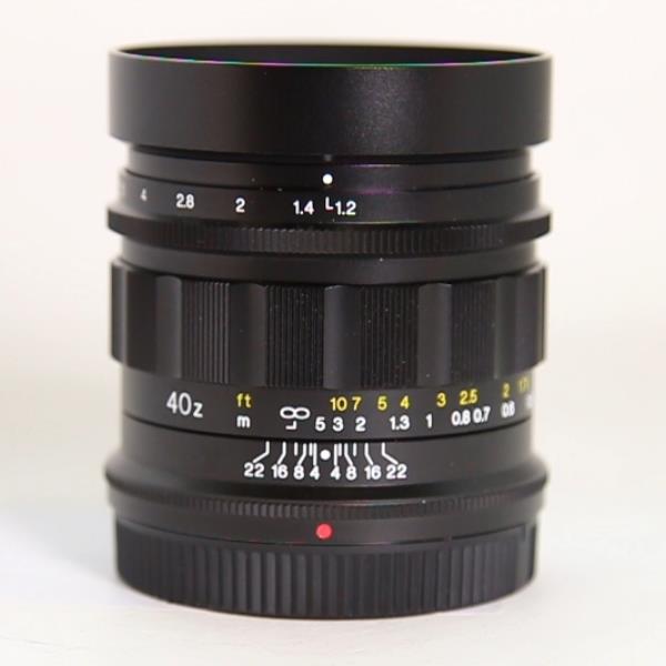 Used Voigtlander Nokton 40mm f/1.2 Aspherical Lens for Nikon Z