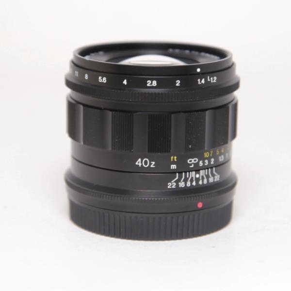 Used Voigtlander Nokton 40mm f/1.2 Aspherical Lens for Nikon Z