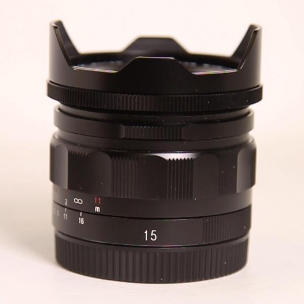 Used Voigtlander 15mm f/4.5 Super Wide Heliar Aspherical III Lens Sony E