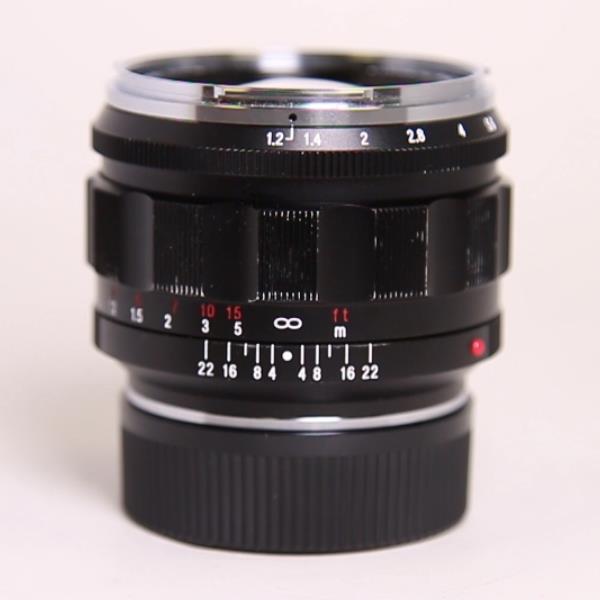 Used Voigtlander 50mm f/1.2 ASPH Nokton Lens - VM Mount