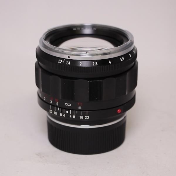 Used Voigtlander 50mm f/1.2 ASPH Nokton Lens - VM Mount