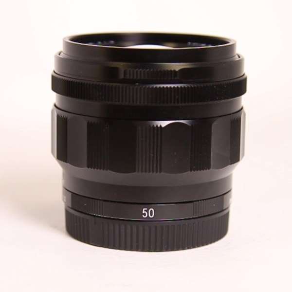 Used Voigtlander 50mm F1.2 E-Mount Nokton Aspherical Lens