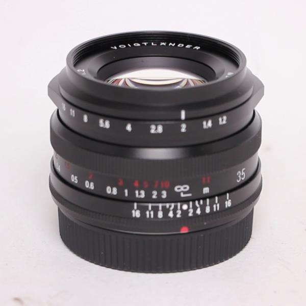 Used Voigtlander Nokton 35mm f/1.2 X Lens for Fujifilm X Mount