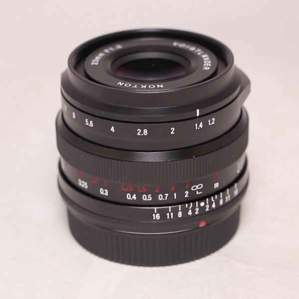 Used Voigtlander Nokton 23mm f/1.2 Aspherical Lens for Fujifilm X
