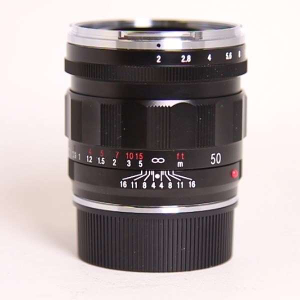 Used Voigtlander 50mm f/2 VM ASPH APO-Lanthar Lens Leica M Mount