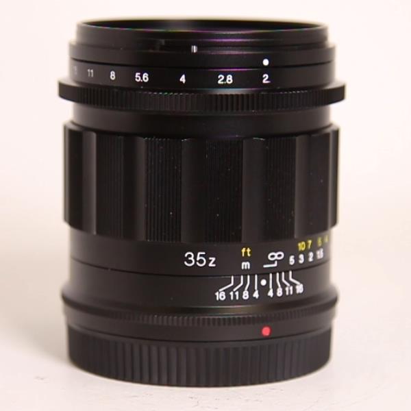 Used Voigtlander 35mm f/2 Apo-Lanthar II Aspherical Lens for Nikon Z Mount