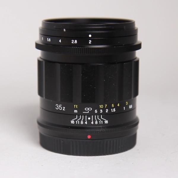 Used Voigtlander 35mm f/2 Apo-Lanthar II Aspherical Lens for Nikon Z Mount