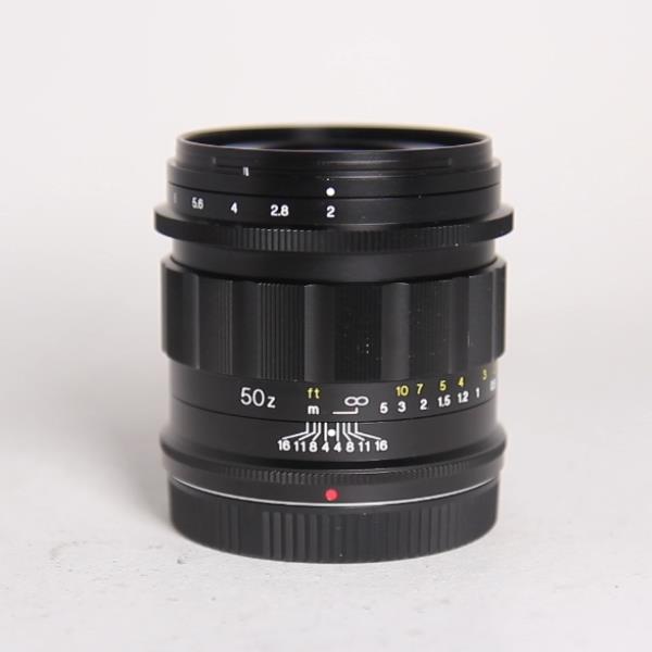 Used Voigtlander 50mm f/2 Apo-Lanthar II Aspherical Lens for Nikon Z Mount