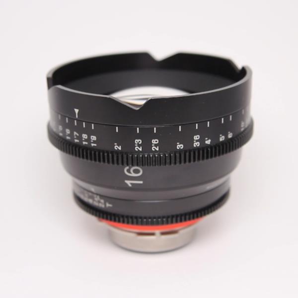 Used Samyang 16mm T3.1 XEEN Cine Lens - PL Mount