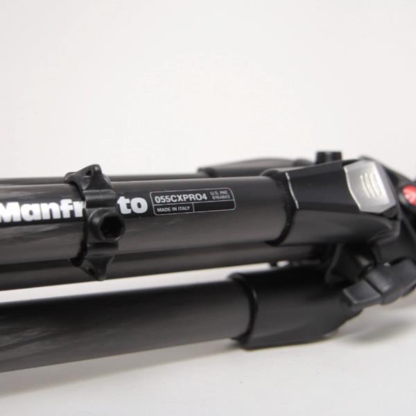 Used Manfrotto 055CXPRO4 4 CF Section Tripod
