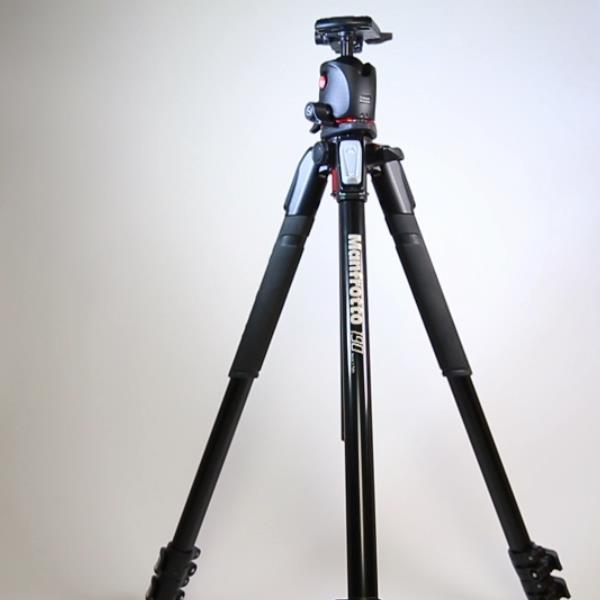 Used Manfrotto MK190XPRO3-BHQ2 190 XPRO 3 Section Aluminium Tripod with XPRO Ball Head