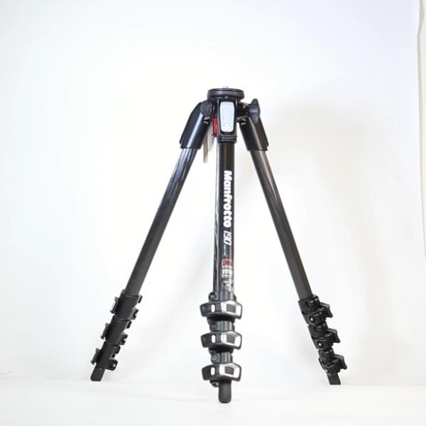 Used Manfrotto MT055CXPRO4 055 4 Section Carbon Fibre Tripod