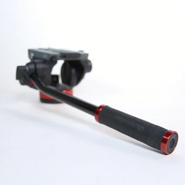 Used Manfrotto MVH502AH Pro Video Head Flat Ball Base