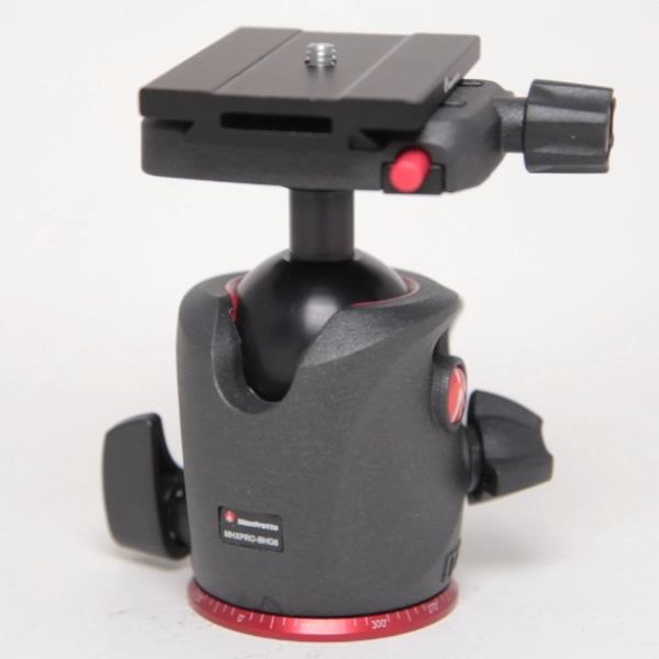 Used Manfrotto MHXPRO-BHQ6 XPRO Ball Head with Arca QR Top Lock Plate