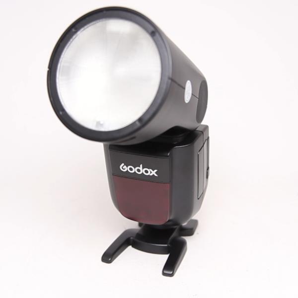 Used Godox V1C Round Camera Flash for Canon