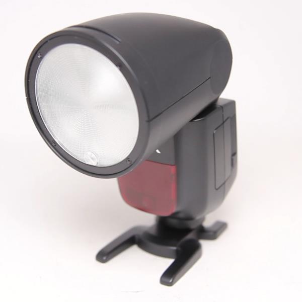 Used Godox V1S round camera flash for Sony