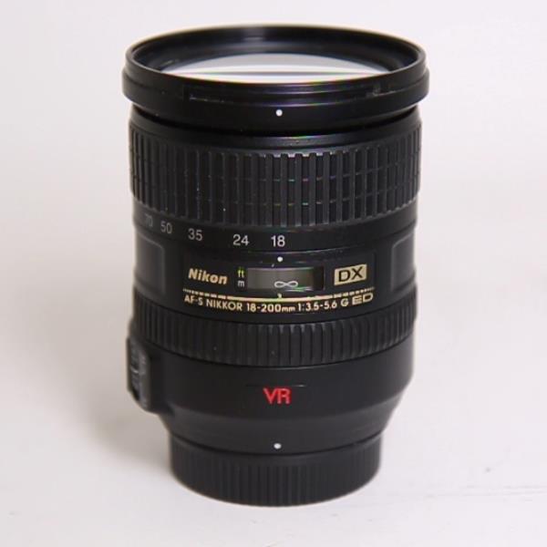 Used Nikon AF-S DX Nikkor 18-200mm f/3.5-5.6G ED VR Zoom Lens