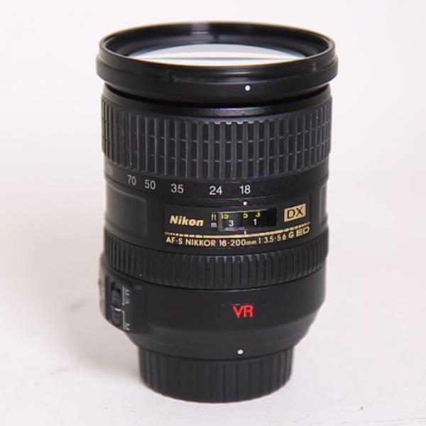 Used Nikon AF-S DX Nikkor 18-200mm f/3.5-5.6G ED VR  Zoom Lens