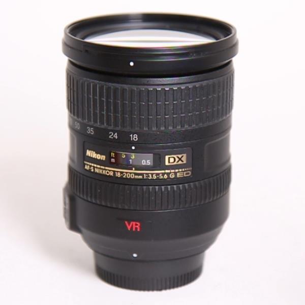Used Nikon AF-S DX Nikkor 18-200mm f/3.5-5.6G ED VR Zoom Lens