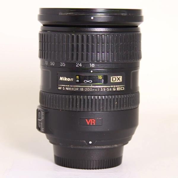 Used Nikon AF-S 18-200mm F/3.5-5.6G ED DX VR