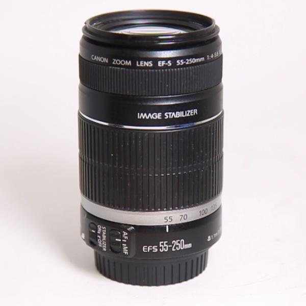 Used Canon EF-S 55-250mm f/4-5.6 IS Telephoto Zoom Lens