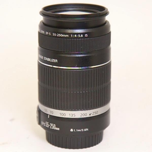 Used Canon EF-S 55-250mm F/4-5.6 IS