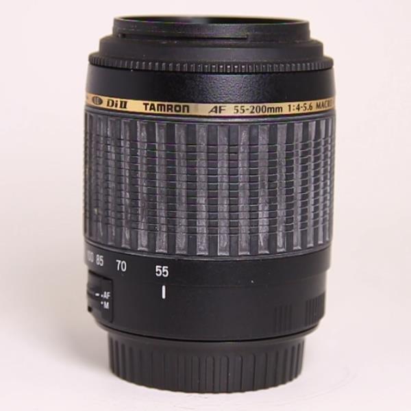 Used Tamron 55-200mm F/4-5.6 Di II LD Macro EF