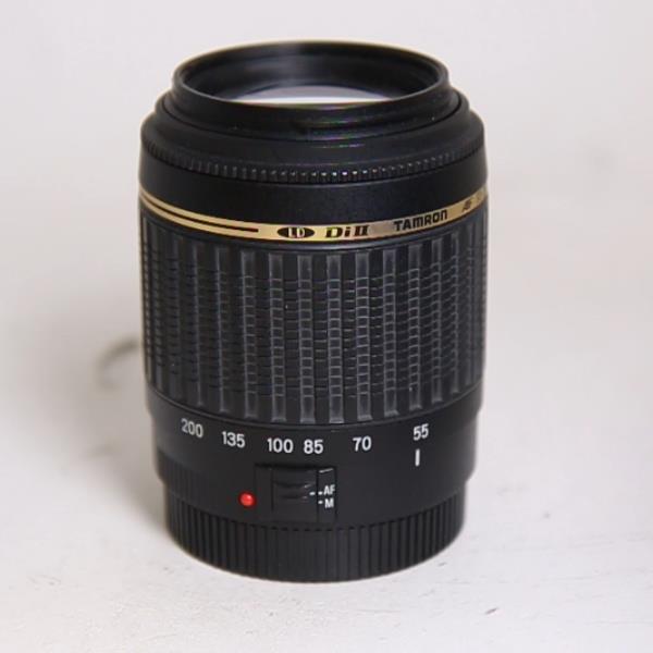 Used Tamron 55-200mm F/4-5.6 Di II LD Macro EF