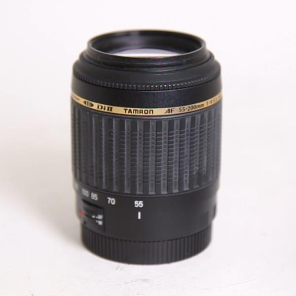 Used Tamron 55-200mm F/4-5.6 Di II LD Macro EF
