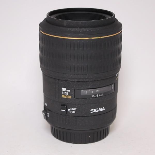 Used Sigma 105mm F/2.8 EX DG Macro EF Mount